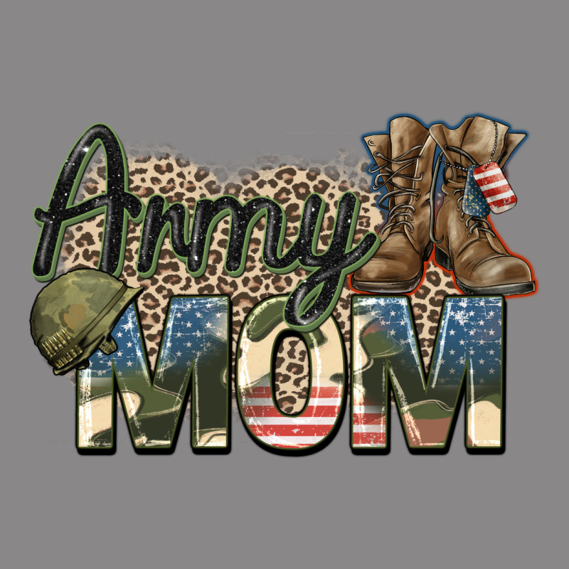 Army Mom Vintage Tee by Zillion Design Studio | Teevron