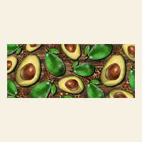 Avocados With Wood And Leopard Background 15 Oz Mug Vintage Tee | Teevron
