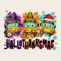 Happy Hallothanksmas School Bus Premium Sweatshirt | Teevron