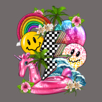 Summer Smile Face And Beach Vibes With Rainbow Tbw Urban Heavy Tee | Teevron