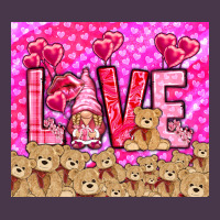 Love Gnome With Bear Heavyweight Hoodie | Teevron
