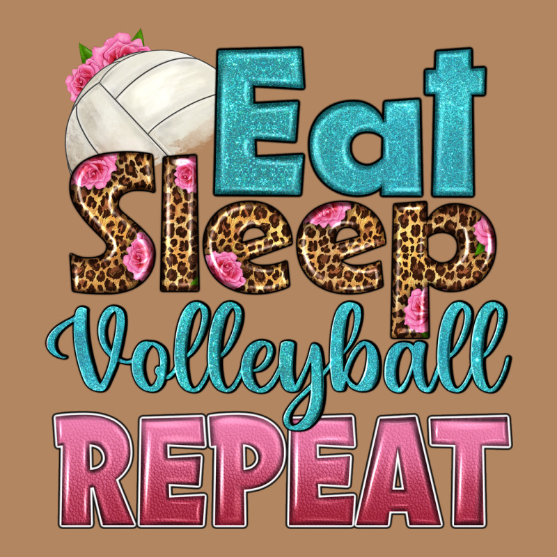 Eat Sleep Volleyball Repeat Long Sleeve Tee by HRA Design Shop | Teevron