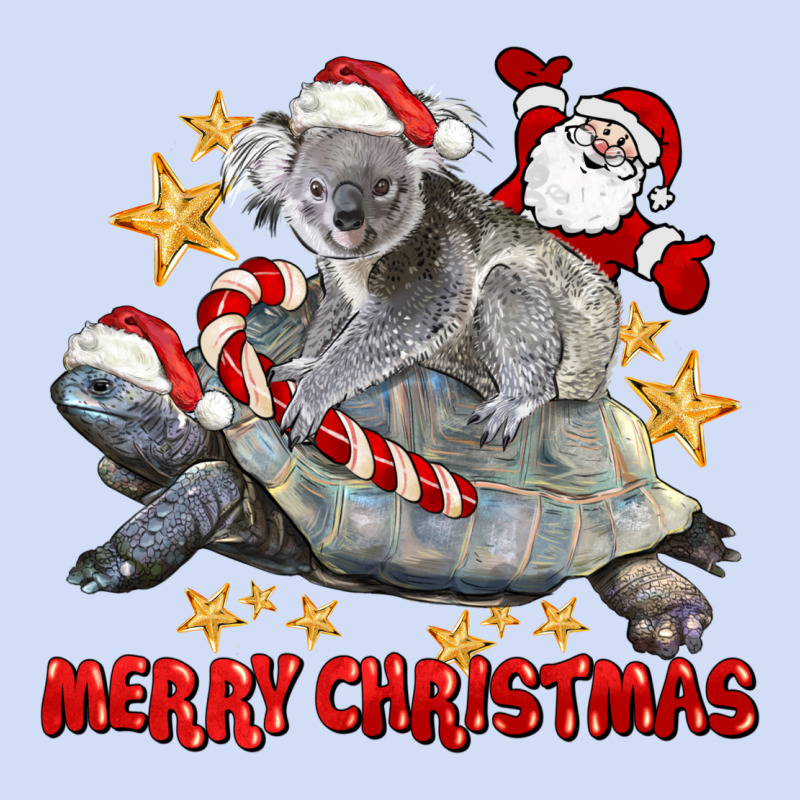 Merry Christmas Tortoise And Koala Urban Hoodie by LillyAllenDesigns | Teevron