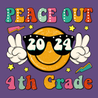 Peace Out 2024 4th Grade Vintage Hoodie | Teevron