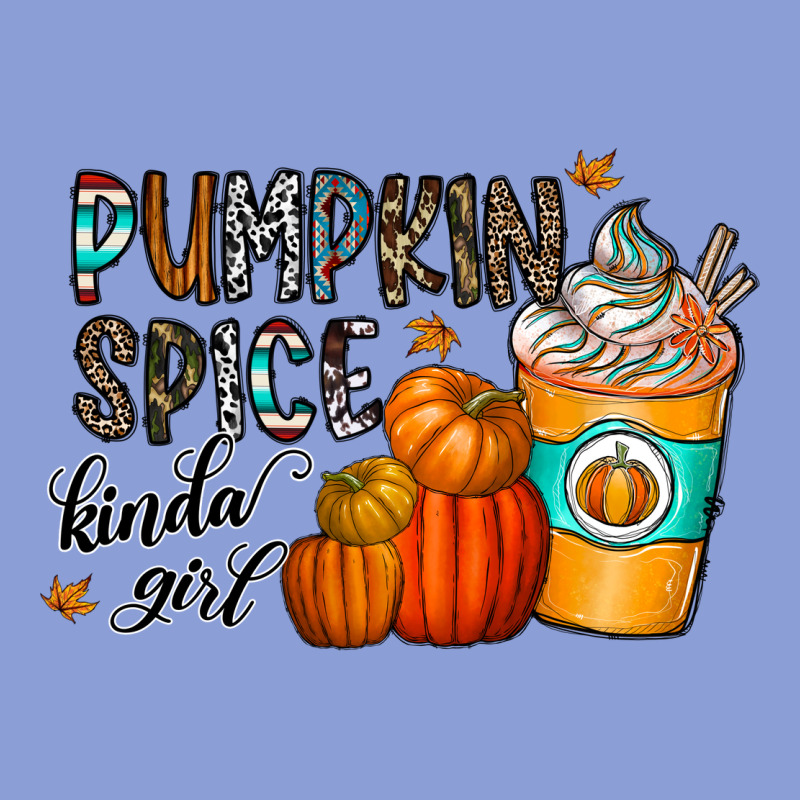 Pumpkin Spice Kinda Girl Long Sleeve Tee by CowhideDigitalArt | Teevron