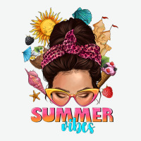 Summer Vibes Messy Bun Tbw Urban Heavy Tee | Teevron