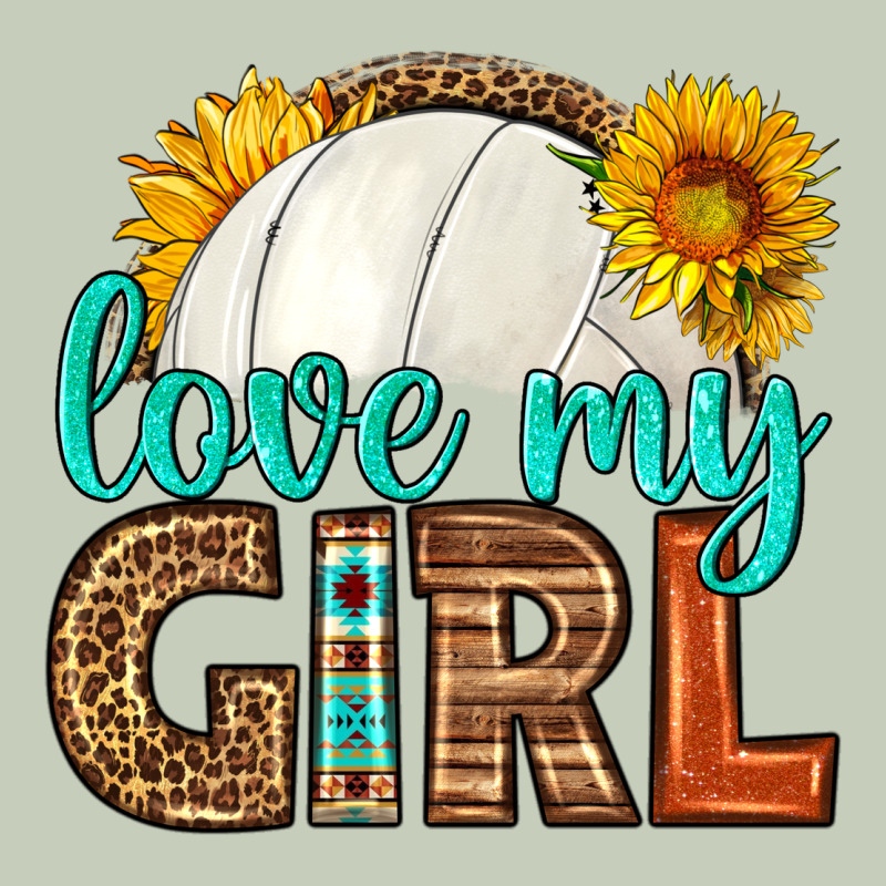 Love My Girl Volleyball Long Sleeve Tee by HRA Design Shop | Teevron