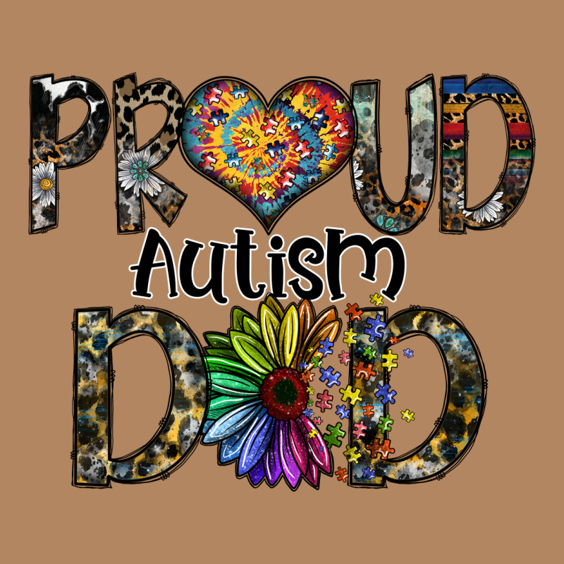 Proud Autism Dad Long Sleeve Tee by SublimationCraftShop | Teevron