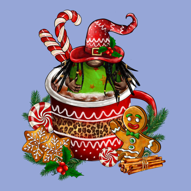 Christmas Coffee Afro Gnome Classic Tee by FaDigitalArtStudio | Teevron