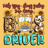 Early Rising Always Smiling Safe Driving Bus Drive Vintage Hoodie | Teevron