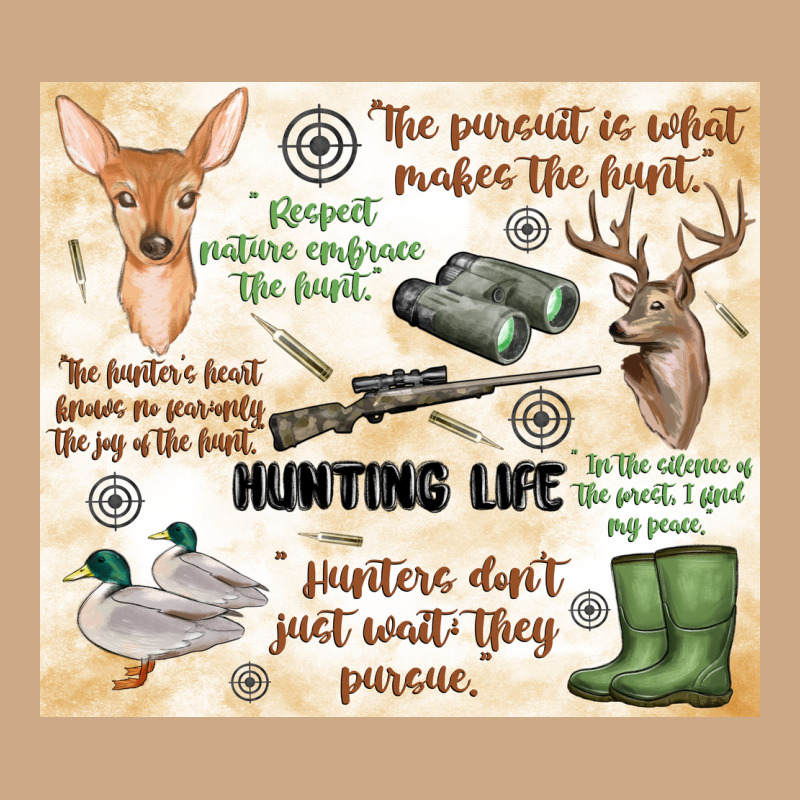 Hunting Life Vintage Hoodie by MaliasSmallBusiness | Teevron