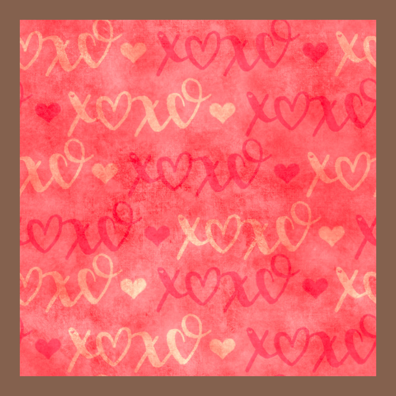Valentines Day Xoxo Seamless Pattern Zipper Hoodie by BundleAndBundleShop | Teevron