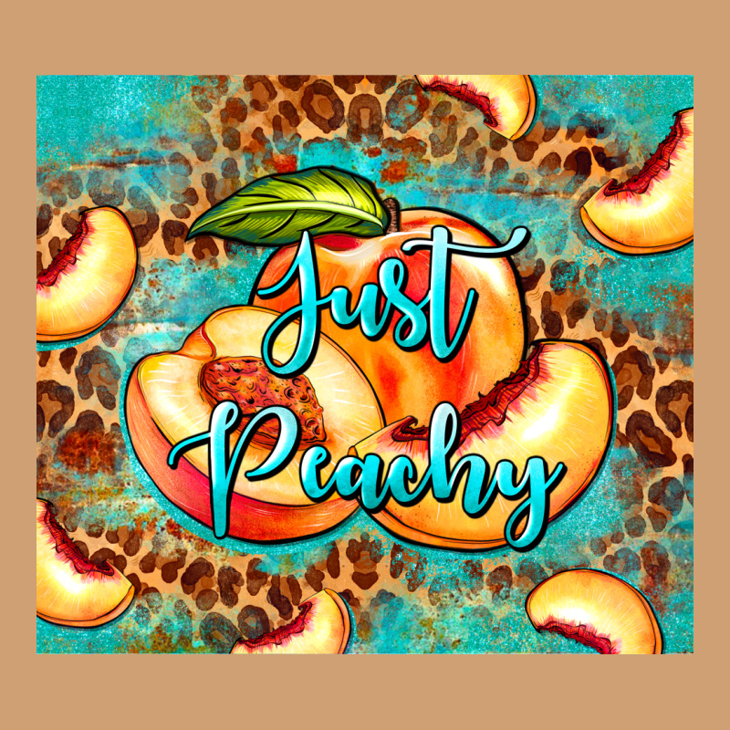 Just Peachy Peach Tumbler Vintage Tee by BarkalooDesign | Teevron