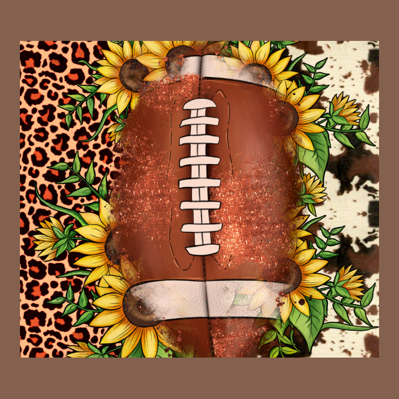 Football Leopard Cowhide Sunflower Zipper Hoodie by JahusDesignShop | Teevron