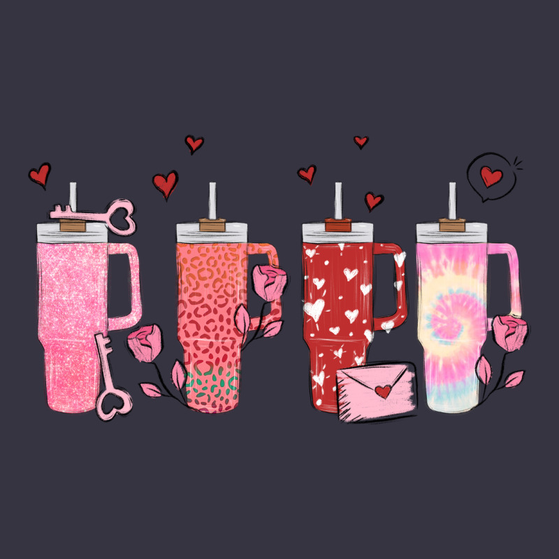 Obsessive Cup Disorder Valentines Day Vintage Hoodie by MaliasSmallBusiness | Teevron