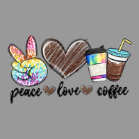Peace Love Coffee Vintage Hoodie | Teevron