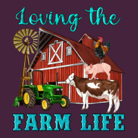 Western Loving The Farm Life Barn Cow Pig Rooster Tractor Wind Wheel Premium Tee | Teevron