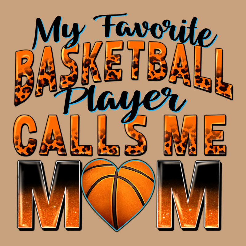 My Favorite Basketball Player Calls Me Mom Vintage Tee by Zillion Design Studio | Teevron