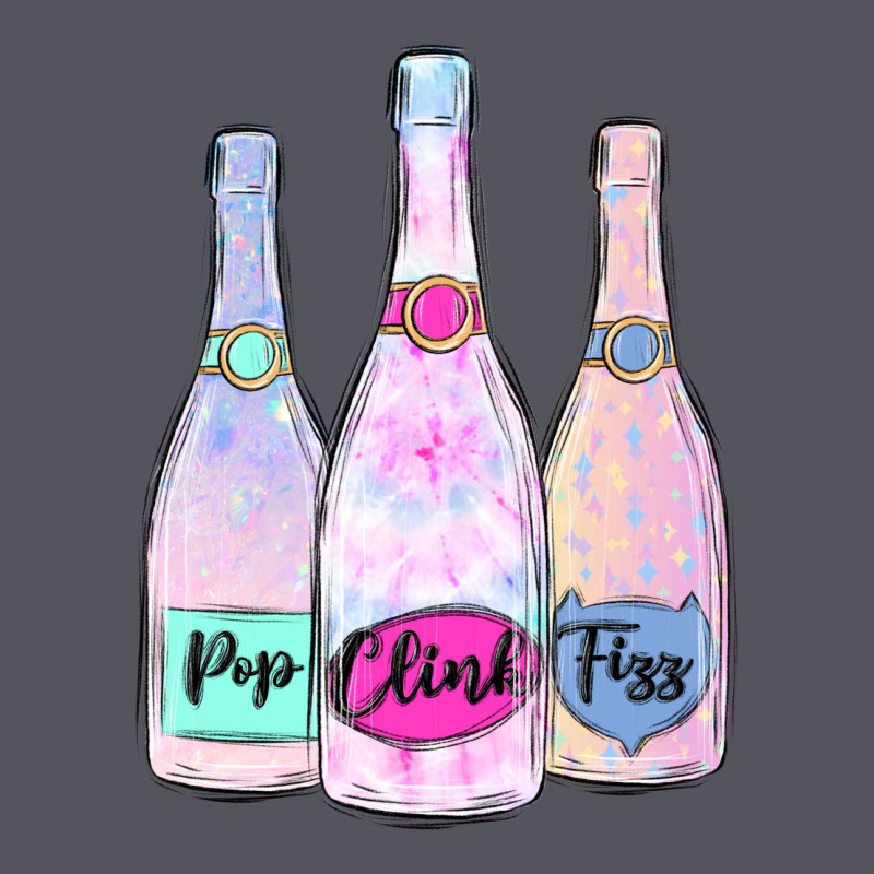 Pop Clink Fizz Champagne Bubbly Vintage Hoodie by MaliasSmallBusiness | Teevron