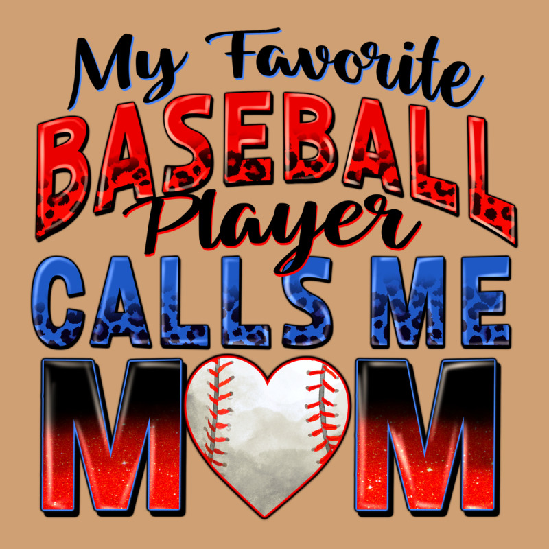 My Favorite Baseball Player Calls Me Mom Vintage Tee by Zillion Design Studio | Teevron