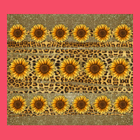 Leopard Glitter Sunflower Tumbler Premium Sweatshirt | Teevron