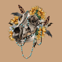 Boho Wolf Skull Vintage Tee | Teevron