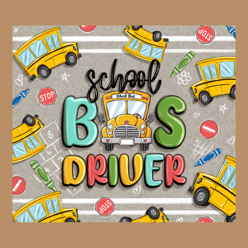 School Bus Driver Vintage Hoodie by MaliasSmallBusiness | Teevron
