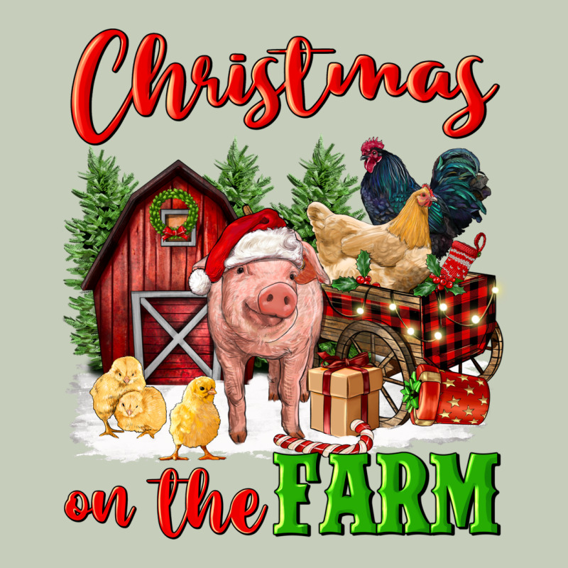 Christmas On The Farm Classic Tee by FaDigitalArtStudio | Teevron