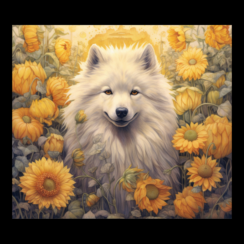 Samoyed Heavyweight Sweatshirt by Unal Design | Teevron