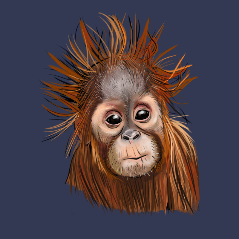 Baby Orangutan Heavyweight Hoodie by LillyAllenDesigns | Teevron