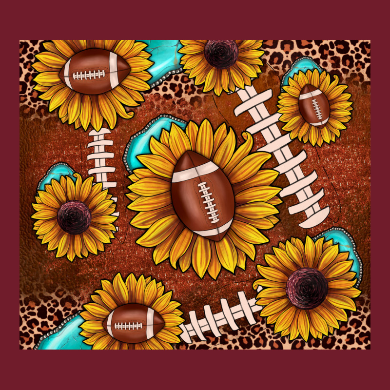 Football Leopard Sunflower Zipper Hoodie by JahusDesignShop | Teevron