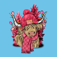 Pink Winter Long Haired Cow Premium Sweatshirt | Teevron