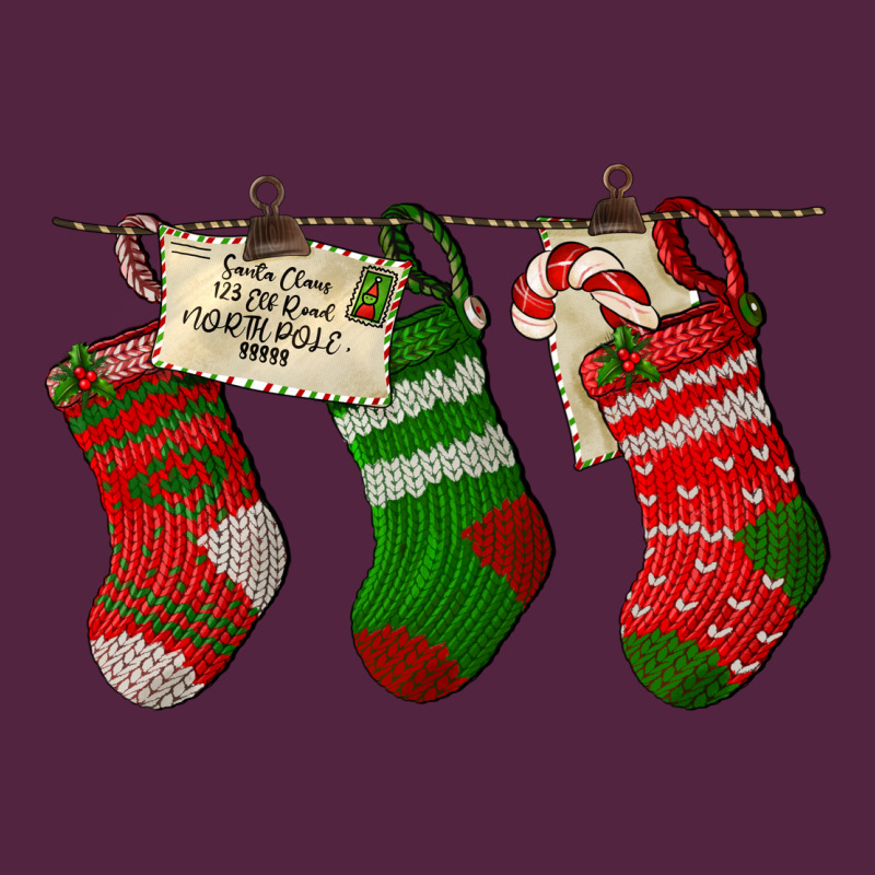 Christmas Socks With Santa Letter Urban Hoodie by LillyAllenDesigns | Teevron