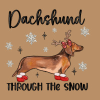 Dachshund Through The Snow Vintage Hoodie | Teevron