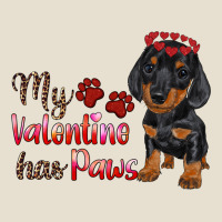 My Valentine Has Paws Urban Heavy Tee | Teevron