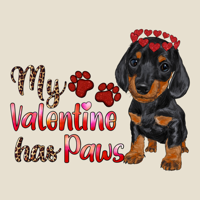 My Valentine Has Paws Urban Heavy Tee by RanaPortraitStore | Teevron