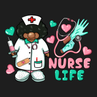 Nurse Life Afro American Nurse Heavyweight Hoodie | Teevron