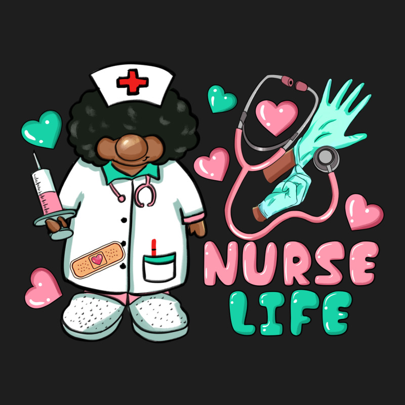 Nurse Life Afro American Nurse Heavyweight Hoodie by BarkalooDesign | Teevron