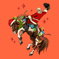 Christmas Cowboy Santa Premium Hoodie | Teevron