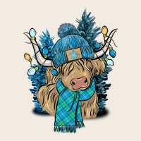 Winter Long Haired Cow Premium Sweatshirt | Teevron