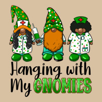 Hanging With My Gnomies African American Nurse Gnomies Heavyweight Hoodie | Teevron