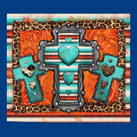 Turquoise Gemstone Crosses Premium Sweatshirt | Teevron