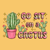 Go Sit On A Cactus Vintage Hoodie | Teevron