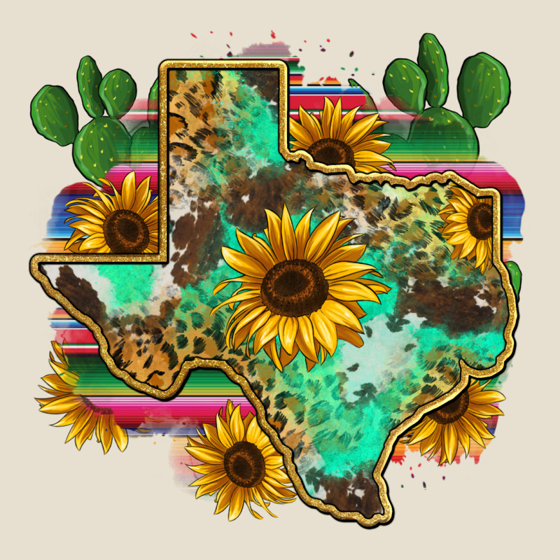 Texas Map Urban Heavy Tee by Zillion Design Studio | Teevron