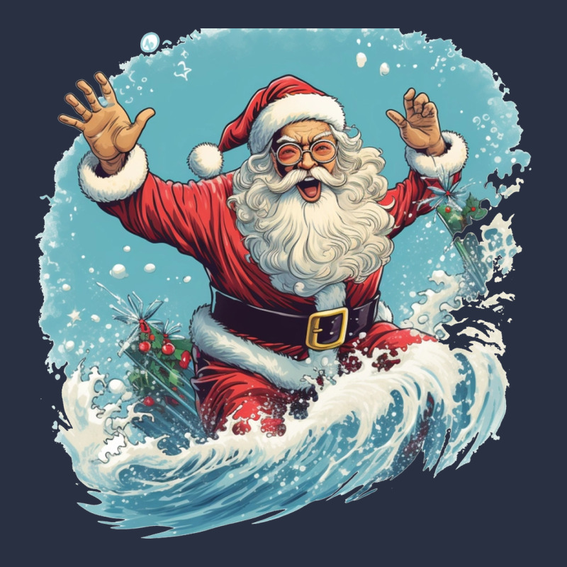 Happy Santa Heavyweight Sweatshirt by Unal Design | Teevron