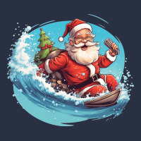 Surf Happy Santa Heavyweight Sweatshirt | Teevron