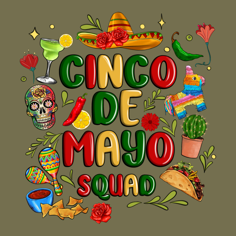 Cinco De Mayo Squad Vintage Hoodie by JahusDesignShop | Teevron
