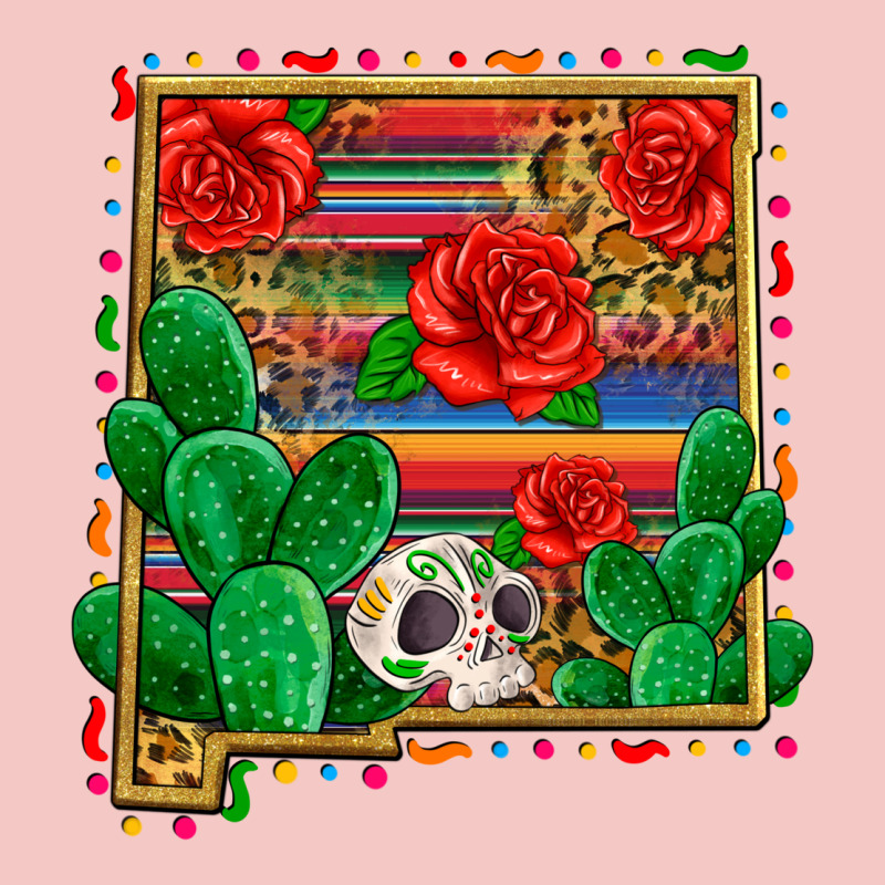 New Mexico Map Urban Heavy Tee by Zillion Design Studio | Teevron