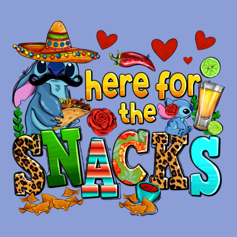 Here For The Snacks Long Sleeve Tee by AdoDesignShop | Teevron