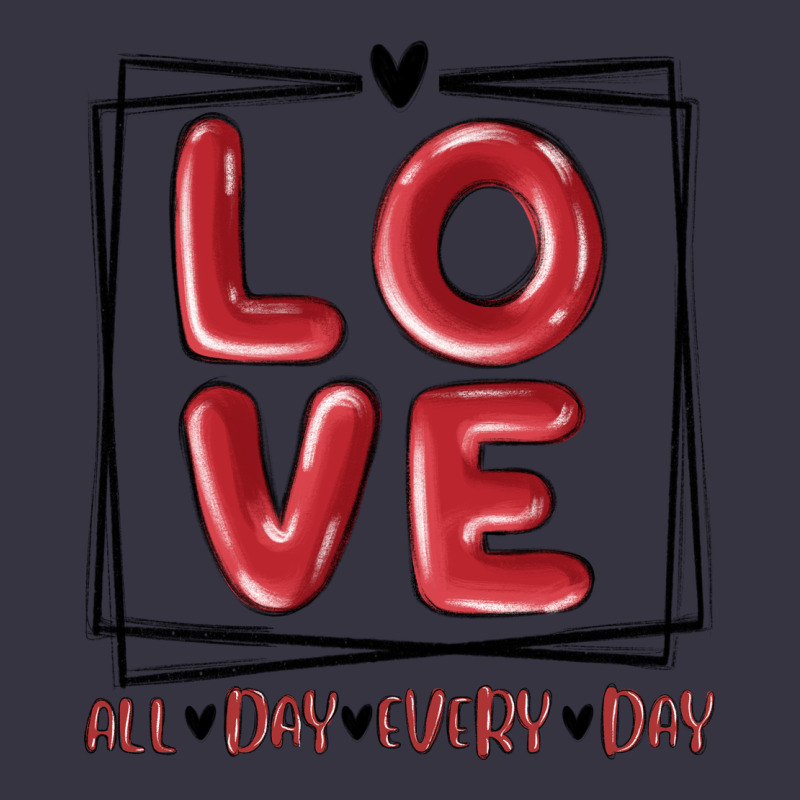 Love All Day Every Day Vintage Hoodie by MaliasSmallBusiness | Teevron